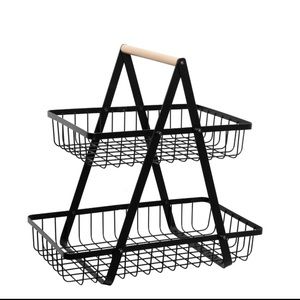 Decocrated Spring Two Tier Basket